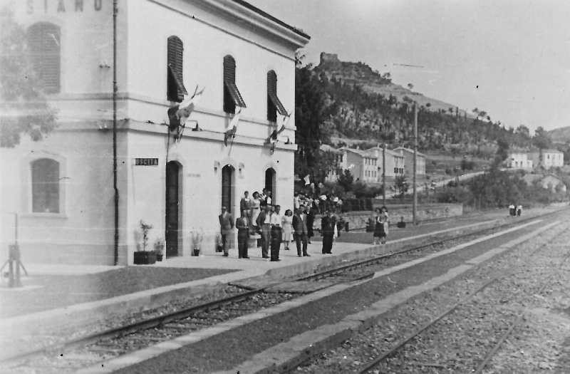 La stazione dei treni